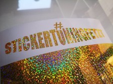 Autoaufkleber WUNSCHTEXT Gold