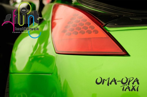256 oma opa taxi aufkleber - 256,