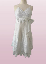 Cocktailkleid Abendkleid Brautjungfernkleid Partykleid Gr. 38 ivory