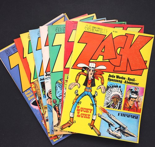 Zack jahrgang 1972 comic - zack,