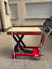 Fahrbarer Hubtisch 500 kg Hubtischwagen mobiler Scherenhubtisch