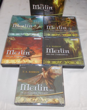 *TOP* Thomas A. Barron - Die Merlin Saga Teil 1 - 5 Hörbücher  im Schuber - RAR