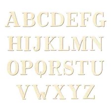 Bütic Sperrholz Lern-Alphabet