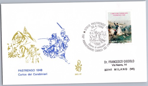 Italien fdc 1998 carabinieri - 1998,