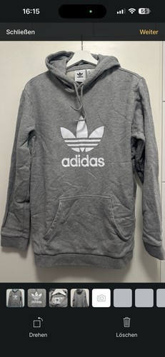 Adidas hoodie grau - –, –