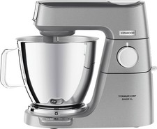 Kenwood Küchenmaschine KVL 85.124SI Titanium Chef Baker XL Silber + Zub. B Ware
