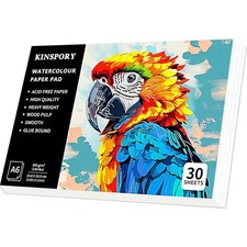 Aquarellpapier A6 mit 30 Blatt