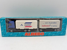 1:87  Albedo   -   Renault  Container Lastzug / Thyssen combi Box   -   OVP
