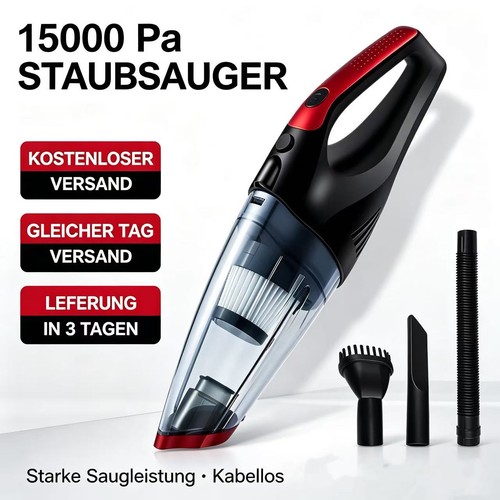 Kabelloser akkusauger 15000pa - kabelloser,