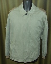 NVA Wattejacke graugrün, Feldwebel, frühe 70er Jahre, größere Größe, getragen