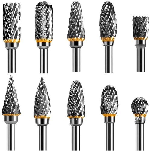 Hartmetall fräser set 8 - hartmetall,