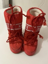 Original Moon Boot Kids Rot Größe 31-34