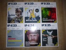 6x Magazin Zeitschrift IF Innere Führung Sicherheit Politik kostenloser Versand