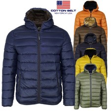 Herren Winter Kunstleder Jacke