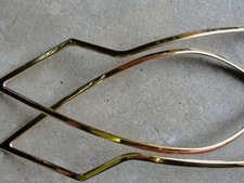 Scheinwerferrahmen Mercedes Benz SL R230 03/2008-10/2003 * ECHT VERGOLDET ***