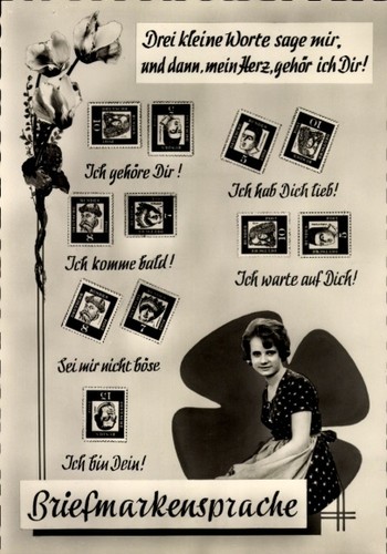 Briefmarkensprache ich - briefmarkensprache,,
