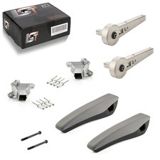 Armrest Faux Leather Grey