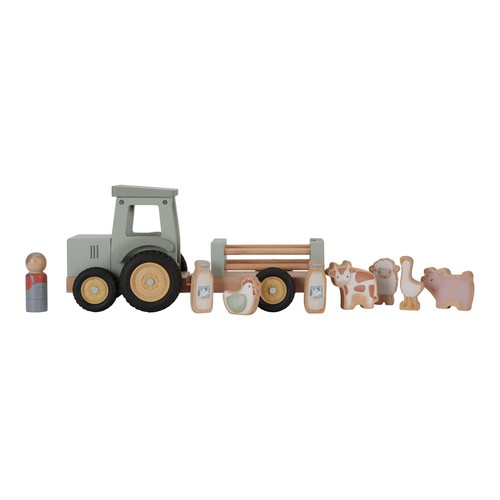 Traktor mit anhänger - traktor,