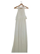 Zara Damen Sommerkleid Weiß