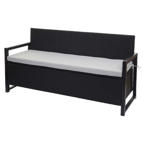 Poly rattan 3er sitzbank - poly-rattan,