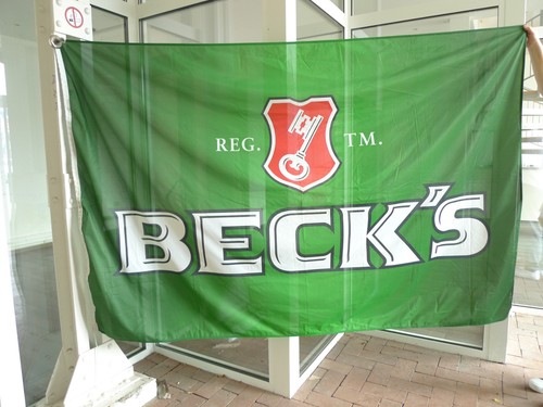 Beck becks fahne flagge - beck’s,