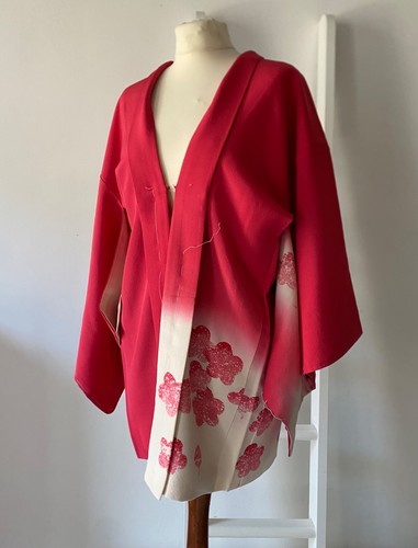 Vintage japan haori 100 seide - haori, 100%