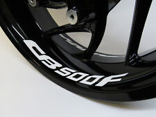 Motorrad Felgenbett Aufkleber