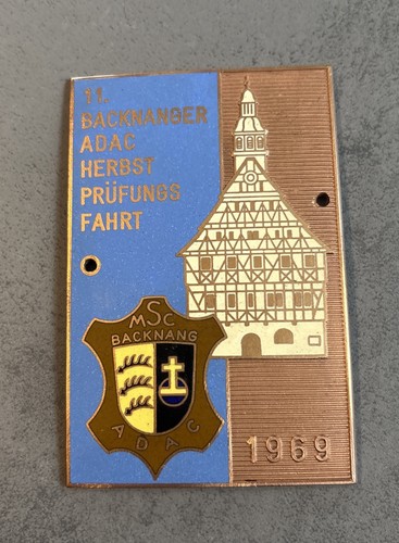 Adac plakette backnanger - adac, 11.