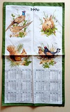 1996 Geschirrtuch Kalender