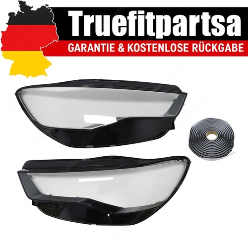 Scheinwerferglas links - 2x,