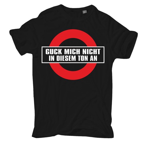 Shirt guck mich - mich, in