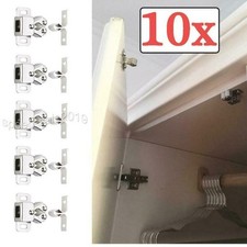 10x Doppel Rollenschnäpper Schnappverschluss Kleiderschrank Möbelschnäpper DHL