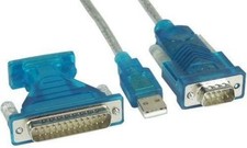 USB 2.0 auf DB9 und DB25