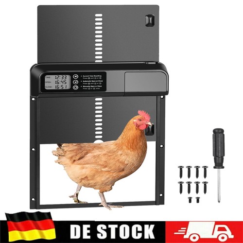 Elektrische hühnerklappe