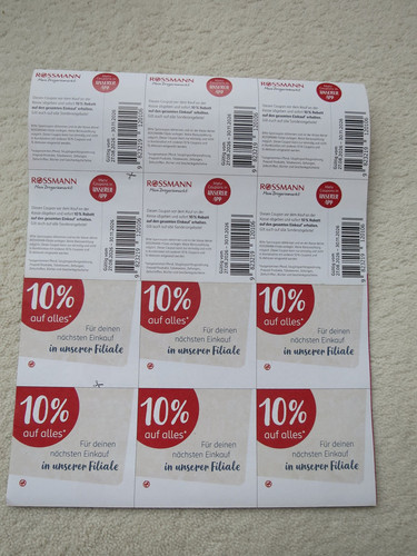 Rossmann coupons gutscheine - 6,
