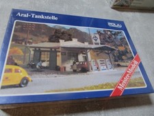 POLA H0  159 ARAL TANKSTELLE Meister Modell  Bausatz NEU OVP Folie Rarität