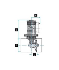lewmar bugstrahlruder 185TT 5 kw 590010 GEN2  Motor und Getriebe Yachten bis 17m