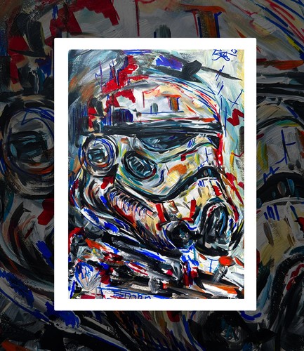 Star wars storm trooper fine - wars,