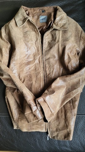 Vintage lederjacke braun damen - vintage,