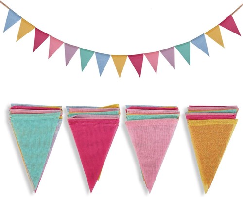 Wimpelkette 4er pack - pack, 5m