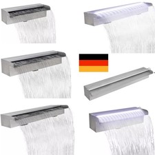 Edelstahl Wasserfall