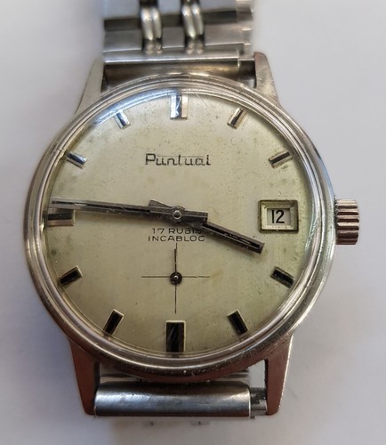 Alte uhr puntual swiss - swiss, 17