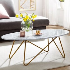 FineBuy Couchtisch Marmor