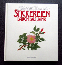 Stickereien durch das Jahr von
