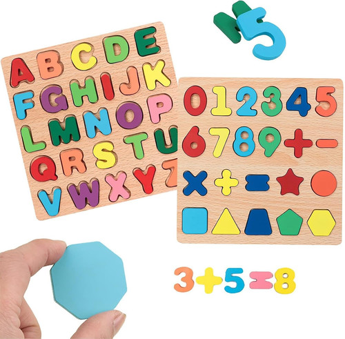 Holz alphabet puzzle - holz,