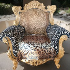 Sessel Massivholz Barockstyle Kontrast Möbel Frankfurt