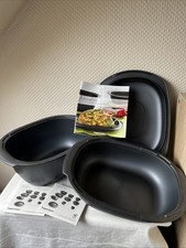 Tupperware Ultra Plus 3,5L + 2 L Kasserolle Bräter Backofen Mikrowelle