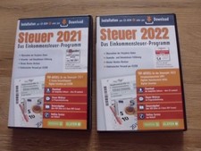 Aldi Buhl 2021 + 2022 Steuerprogramm Software 2 x CD- Rom 1 x benutzt  TOP