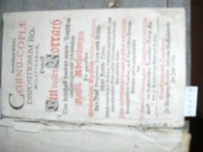 Secundante Deo! Cornu-Copiae Dispositionum Homileticarum  Das ist ein voller Vo