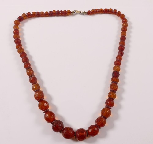 Collier kette bernstein - kette,